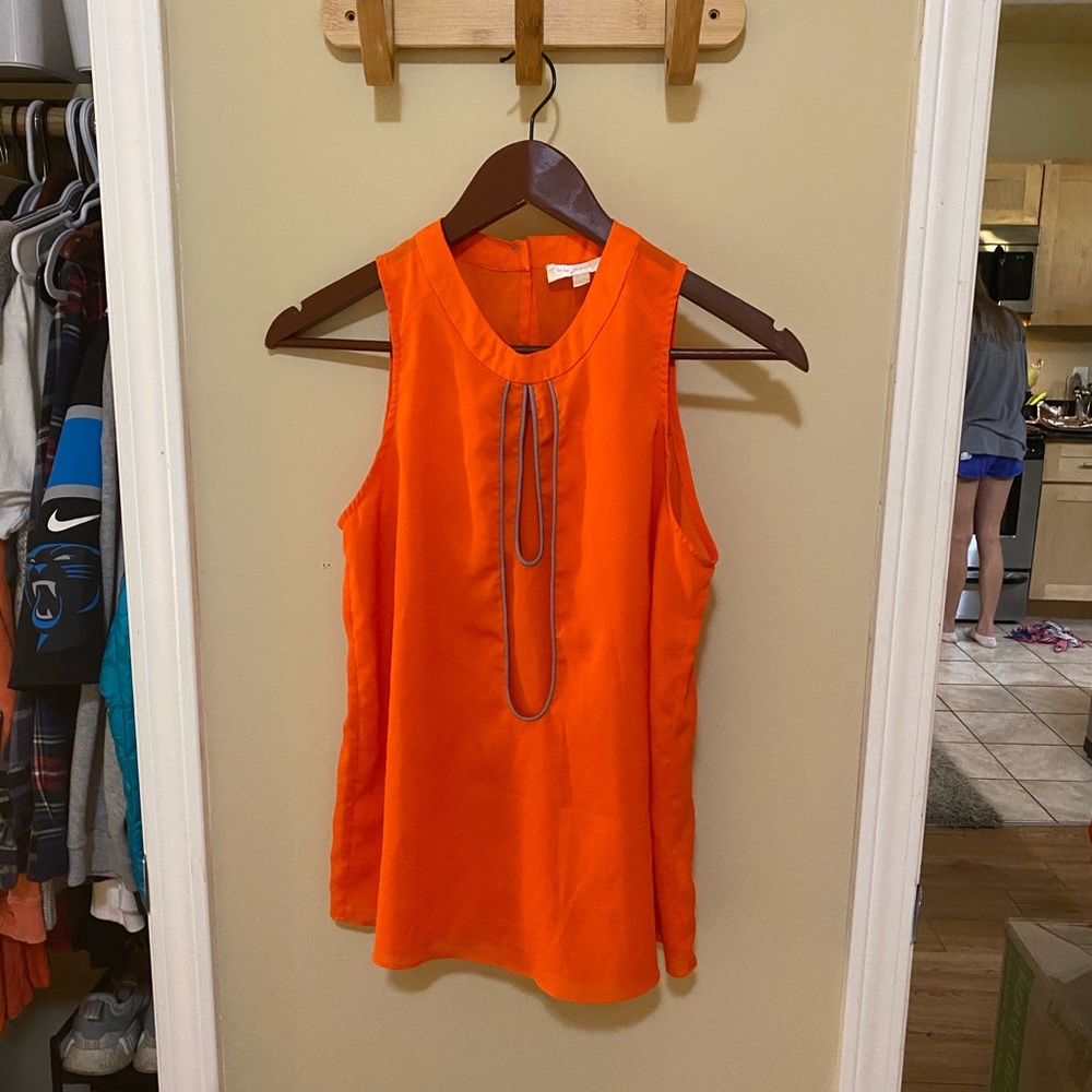 Orange MM Couture tank